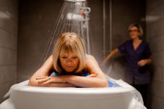 Douche pénétrante aux Thermes de Vals-les-Bains