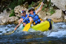 32 km canoe ardèche