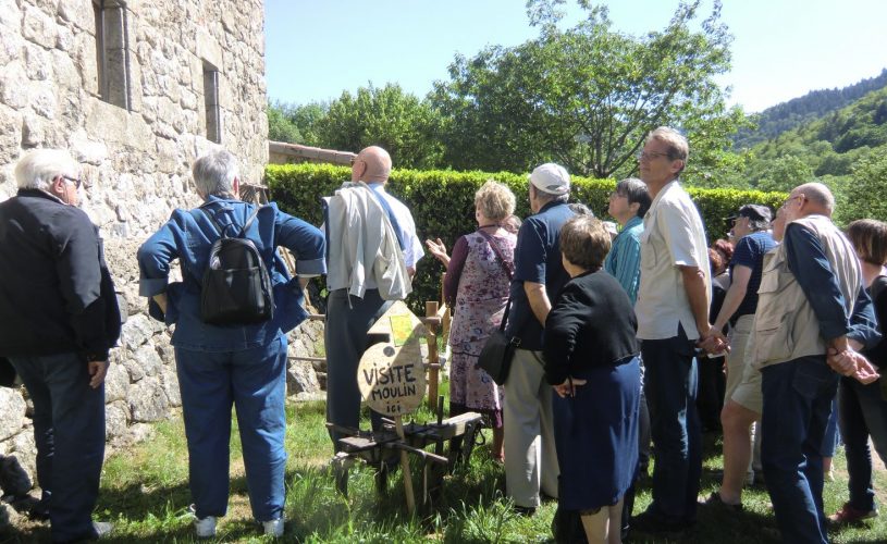 Visite guidée du moulin