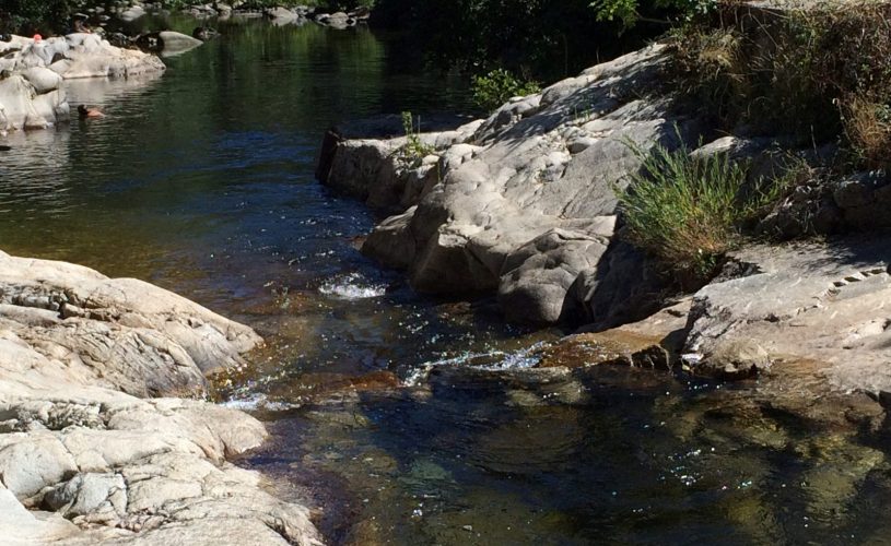 un coin de rivière à la Besorgue..