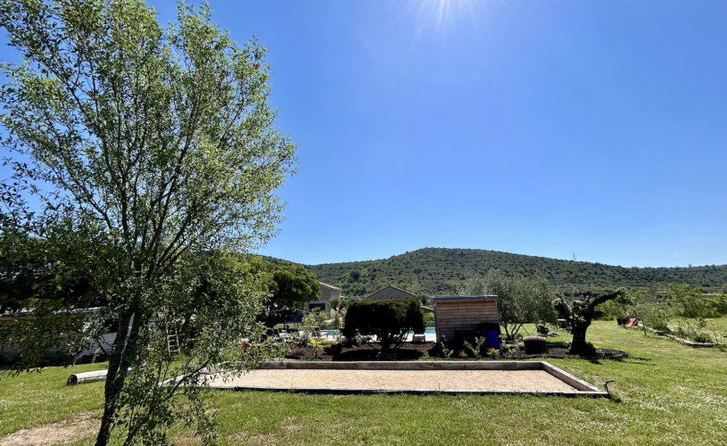 Terrain de pétanque