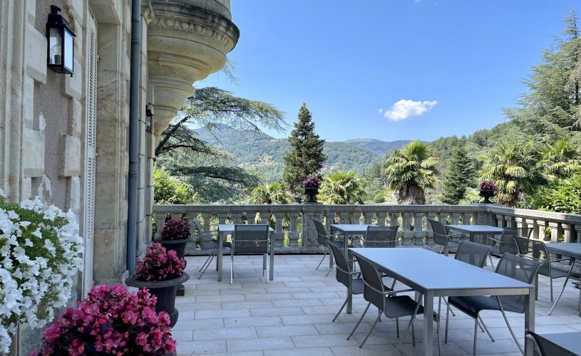 Terrasse nord Château