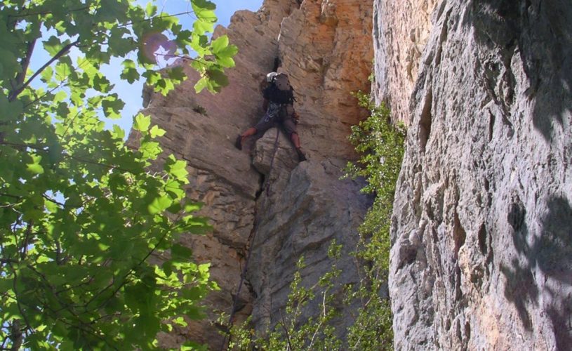 Ceven’Aventure escalade Les Vans