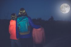 Balade nature sous la plaine lune